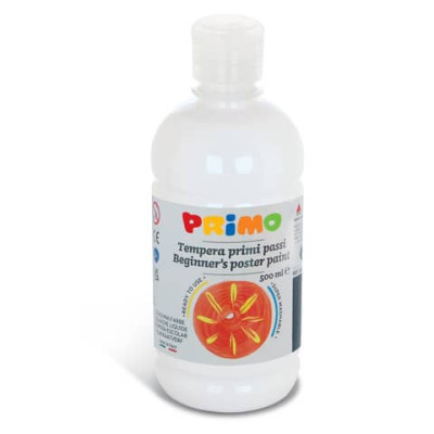Tempera brillante in bottiglia in pet Primo Primi Passi 500 ml