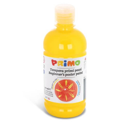 Tempera brillante in bottiglia in pet Primo Primi Passi 500 ml