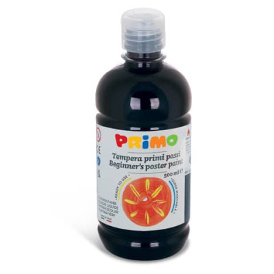 Tempera brillante in bottiglia in pet Primo Primi Passi 500 ml