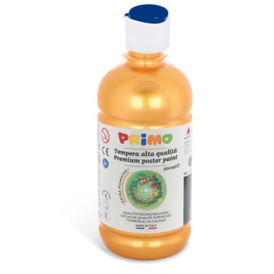 Tempera brillante in bottiglia in pet Primo Primi Passi 500 ml