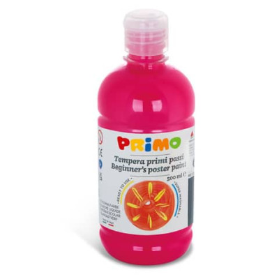 Tempera brillante in bottiglia in pet Primo Primi Passi 500 ml