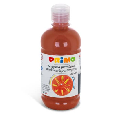 Tempera brillante in bottiglia in pet Primo Primi Passi 500 ml