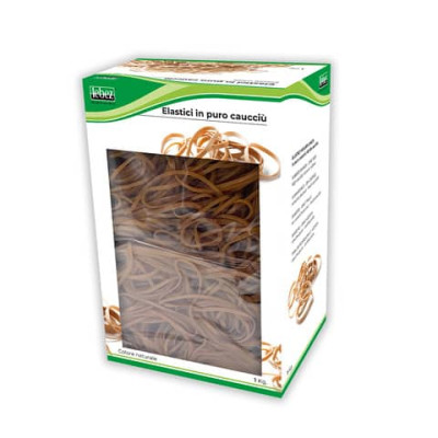 Scatola elastici tondi Lebez 1 Kg