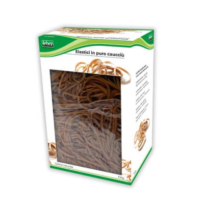 Scatola elastici tondi Lebez 1 Kg