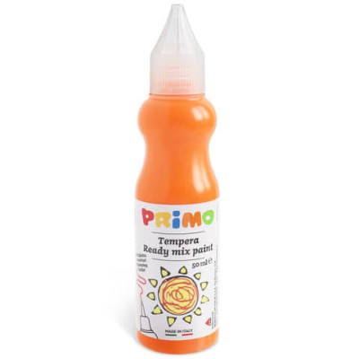Tempera brillante in bottiglia Primo con beccuccio 50 ml