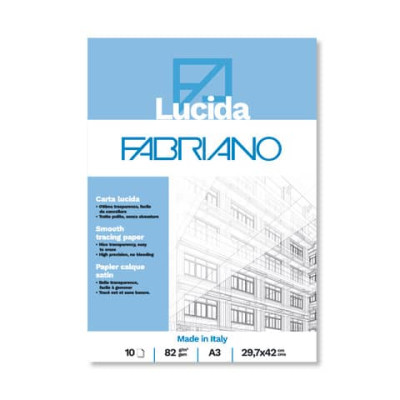 Blocco carta lucida Fabriano 10 ff - 82 g