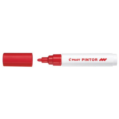 Marcatore multisuperficie Pilot Pintor a base d'acqua punta in fibra 4,5 mm