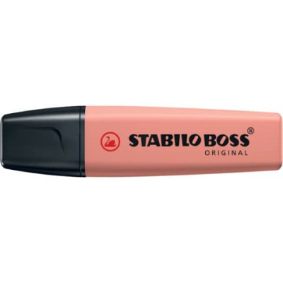 Evidenziatori Stabilo Boss Nature Colors - conf. 10 pz - colore terra di Siena 70/175