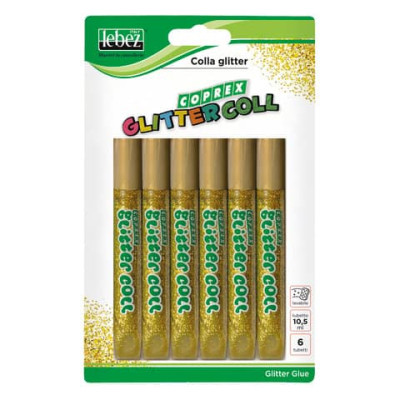Colla Coprex Glitter Coll 10,5 ml colori oro