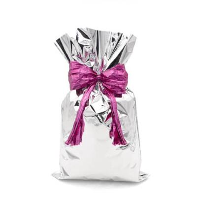 Buste regalo metallizzate 50x70 cm - conf. 25 pz