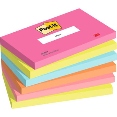 Foglietti  Post-it® 100 fogli/blocchetto conf. 6 pz 76x127 mm