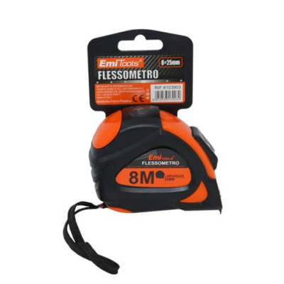 Metro flessibile Emi - arancione e nero