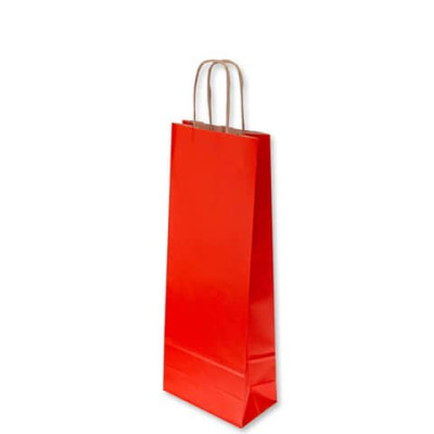 Borsa porta bottiglia Florio Carta - 14x9x40 cm