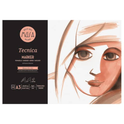 Blocco Marker Musa Tecnica 50 fogli 75 g