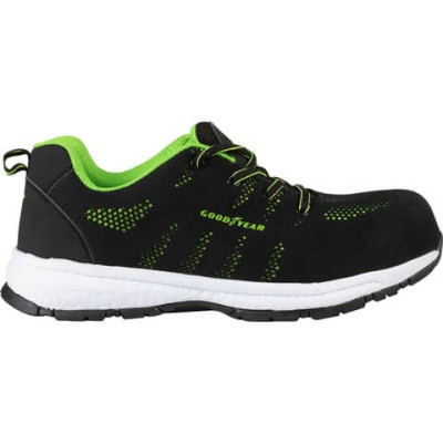 Scarpe antinfortunistiche in tessuto knit Goodyear GY ACID S1P nero-verde