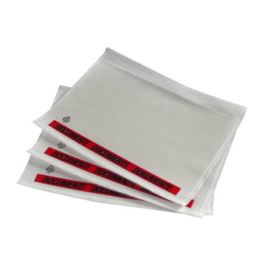 Buste neutre adesive portadocumenti Viva trasparenti - conf. 100 pezzi