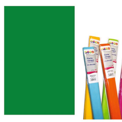 Carta crespa in rotolo 50x250 cm 40 g/m²