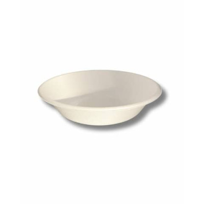 Piatto fondo in bagassa sbiancata Ferrari Bio conf. 100 pz 189x39,5 mm FBIO75