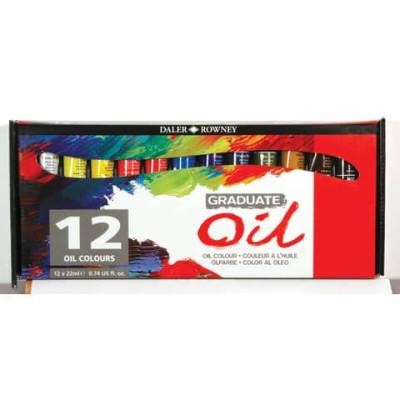 Colori a olio assortiti Graduate Oil in tubetto