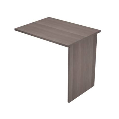 Allungo scrivania gamba pannello in melaminico in tinta 80x60xH.72 cm Presto frassino toscano - ALL-PR-F