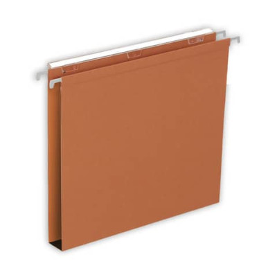 Cartelle sospese per cassetto Favorit Defi interasse 39 cm arancione fondo U3 Conf. 25 pezzi  400126812
