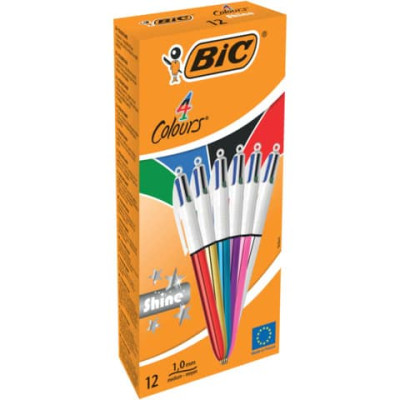 Penna a sfera a scatto BIC 4 Colours