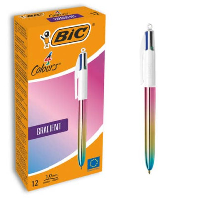 Penna a sfera a scatto BIC 4 Colours