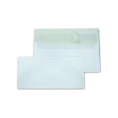 Busta Strip bianca - 90 g/m² 11x23 cm conf. 500 pz