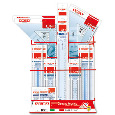 Espositore 200 accessori linea Arda Uni assortiti 4765P