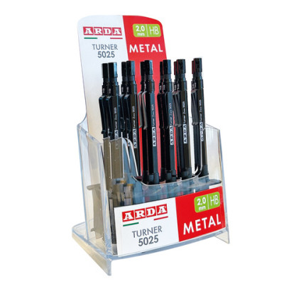 Espositore 12 portamine Arda Turner 2 mm  5025ESP