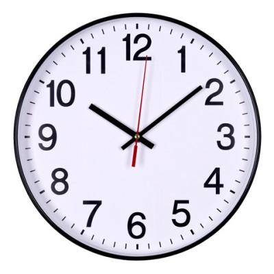 Orologio da parete in plastica Ø 34 cm