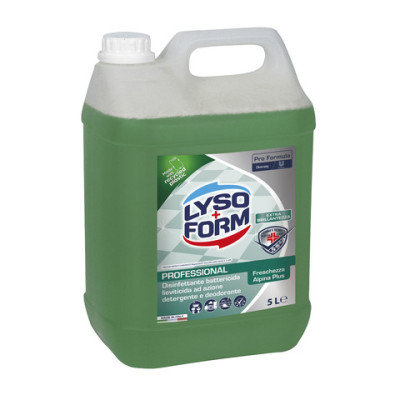 Detergente disinfettante multisuperficie professionale Lysoform 5 L