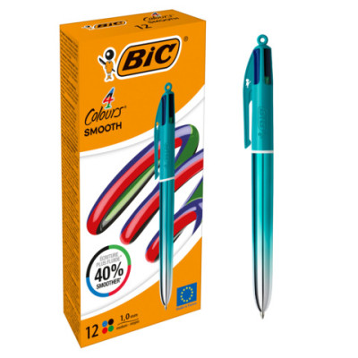 Penna a sfera a scatto BIC 4 Colours