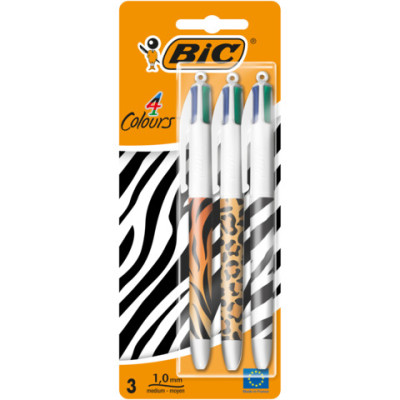 Penna a sfera a scatto BIC 4 Colours
