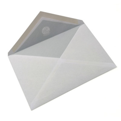 Buste senza finestra Blasetti Gardenia con lembo gommato - 80 g/m² bianco - 12x18 cm - conf. 500 pz - 0023