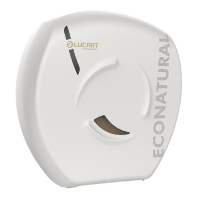 Dispenser per carta igienica maxi jumbo Econatural Flow 35,7x35x14,2 cm