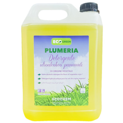 Detergente idroalcolico pavimenti di origine vegetale Plumeria Ecolabel