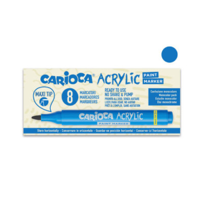 Marcatore acrilico Carioca Punta Maxi