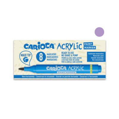 Marcatore acrilico Carioca Punta Maxi