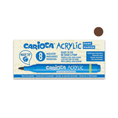 Marcatore acrilico Carioca Punta Maxi