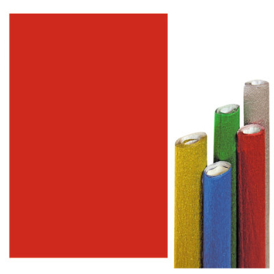 Carta crespa metallizzata 50x150 cm - 51 g/m²