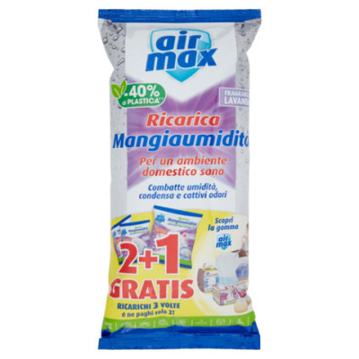 Ricarica mangiaumidità conf. 2+1 gratis 1350 g