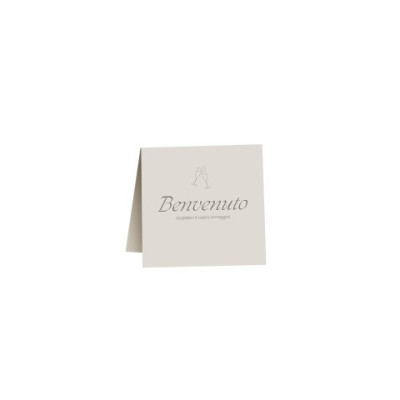 Cavallotto di benvenuto Ristocart conf. 250 pz 15x15 cm aperto CAVRIS00250