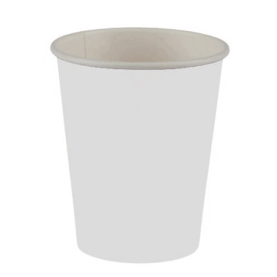 Bicchieri in cartoncino bianchi imbustati singolarmente