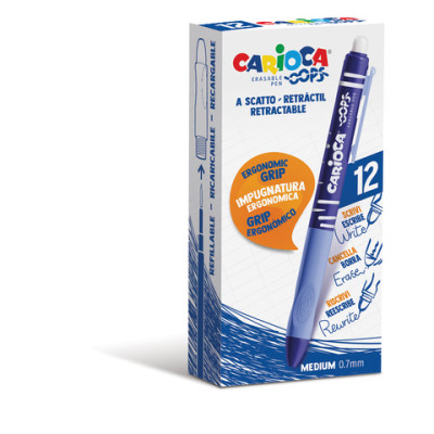 Penne a scatto cancellabili OOPS conf. 12 pezzi