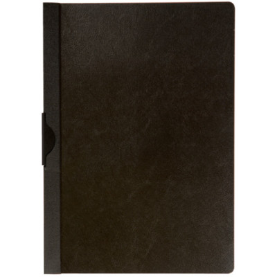 Cartellina con clip Q-Connect PVC 22x30,7 cm nero KF00459