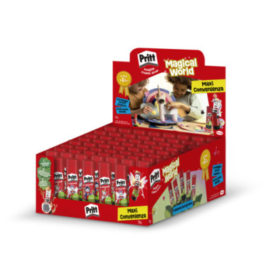 Espositore 72 colle stick Pritt Original 22 g Magical World - 3111609