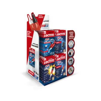 Espositore 36 colle Loctite Super Attak Mix - 3104695