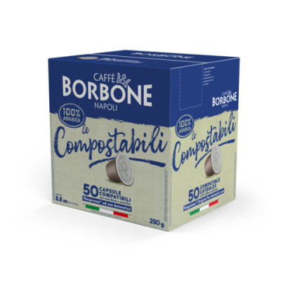 Capsule compatibili e compostabili miscela 100% arabica