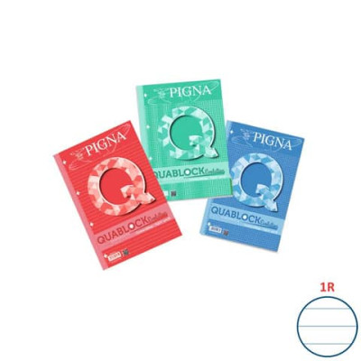 Quaderno 40 fogli a 4 fori Quablock Evolution A4